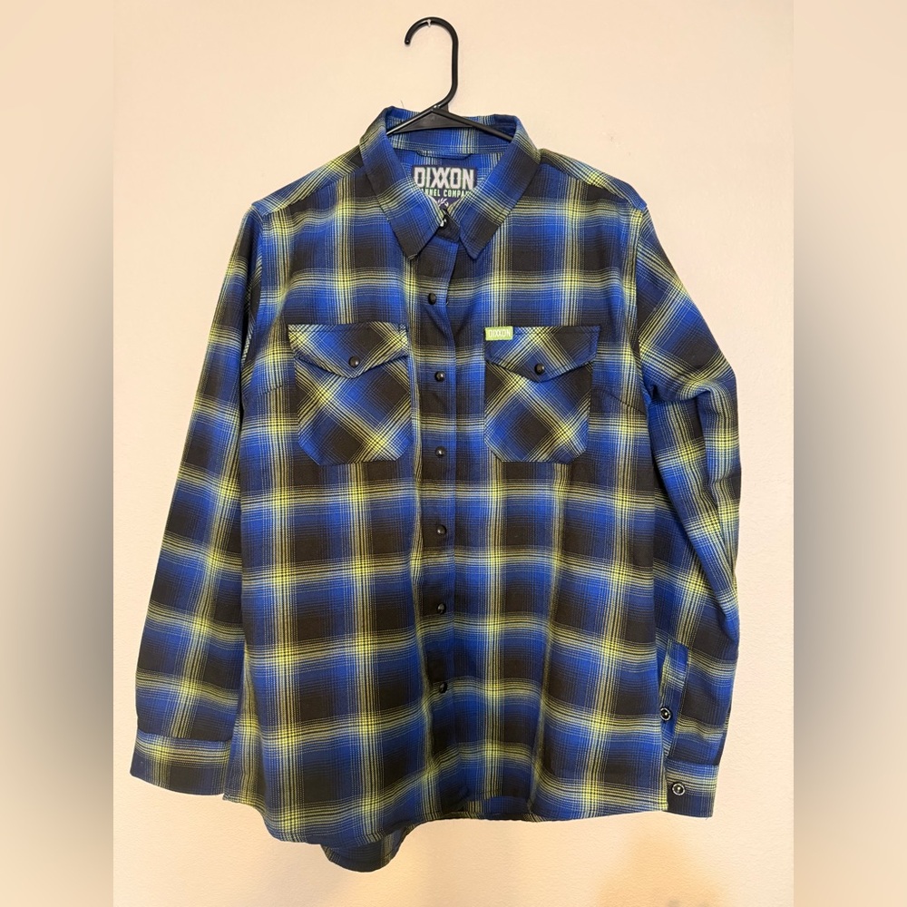 Dixxon Women’s Blue Plaid Shirt The Gill-Man